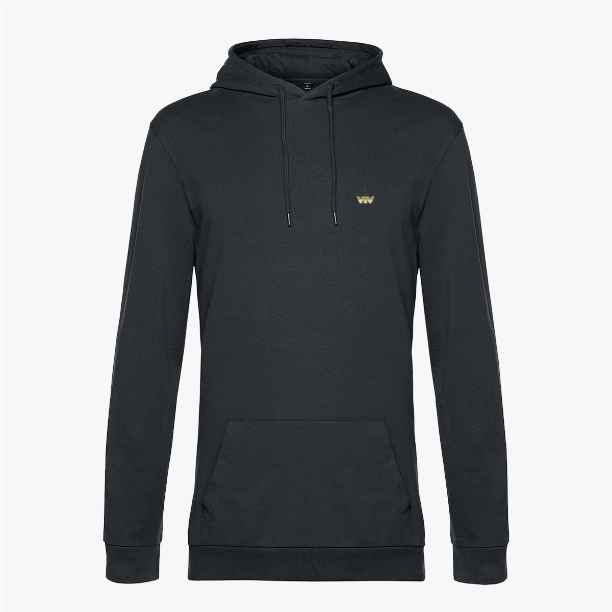 minimalist hoddie asphalt