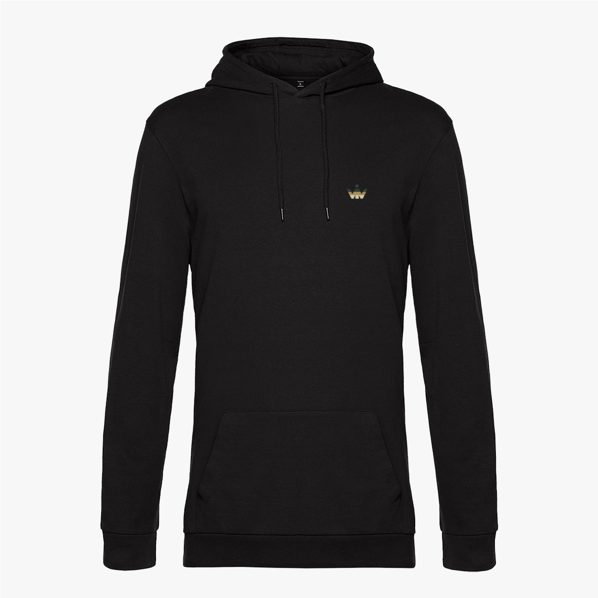 minimalist hoddie black