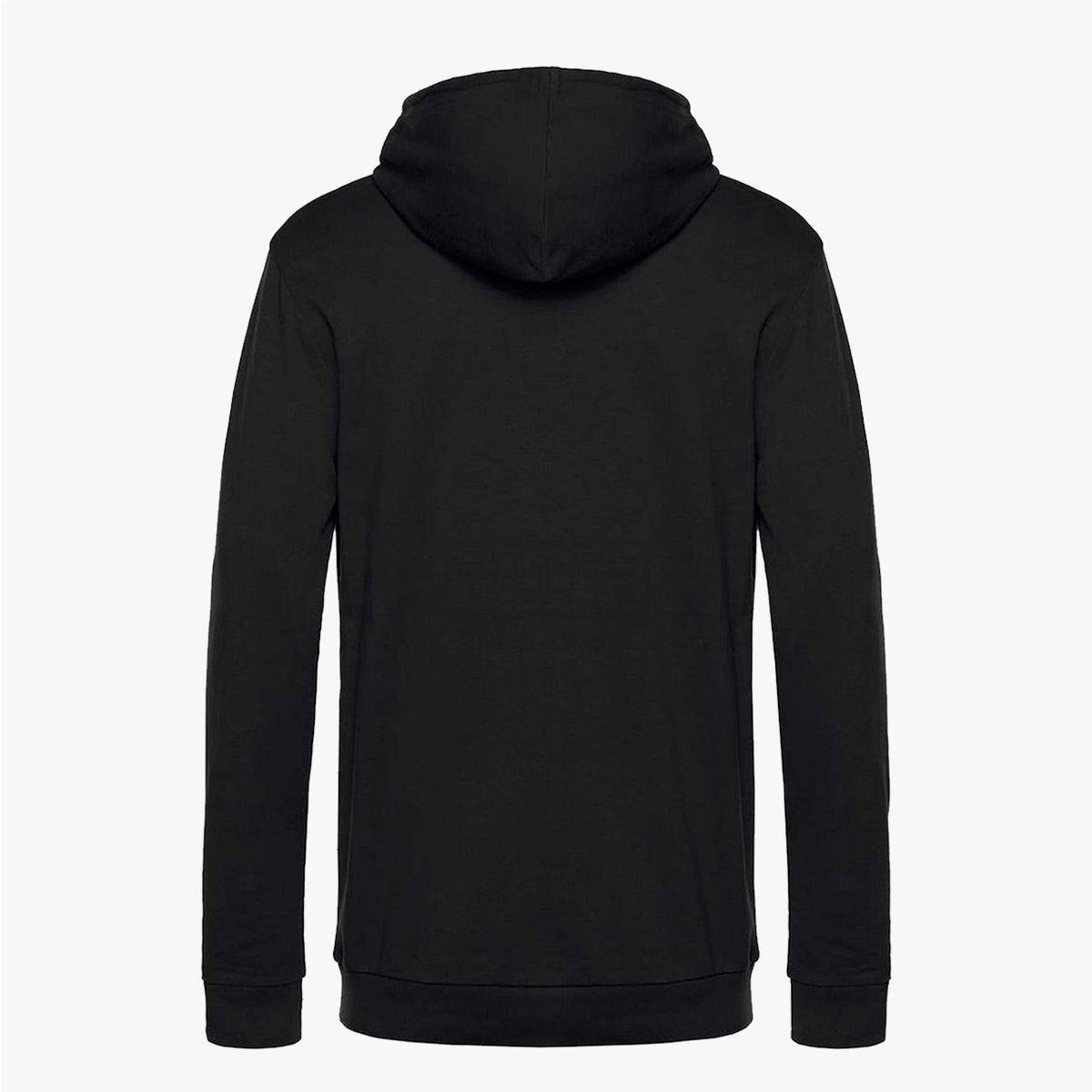 minimalist hoddie black