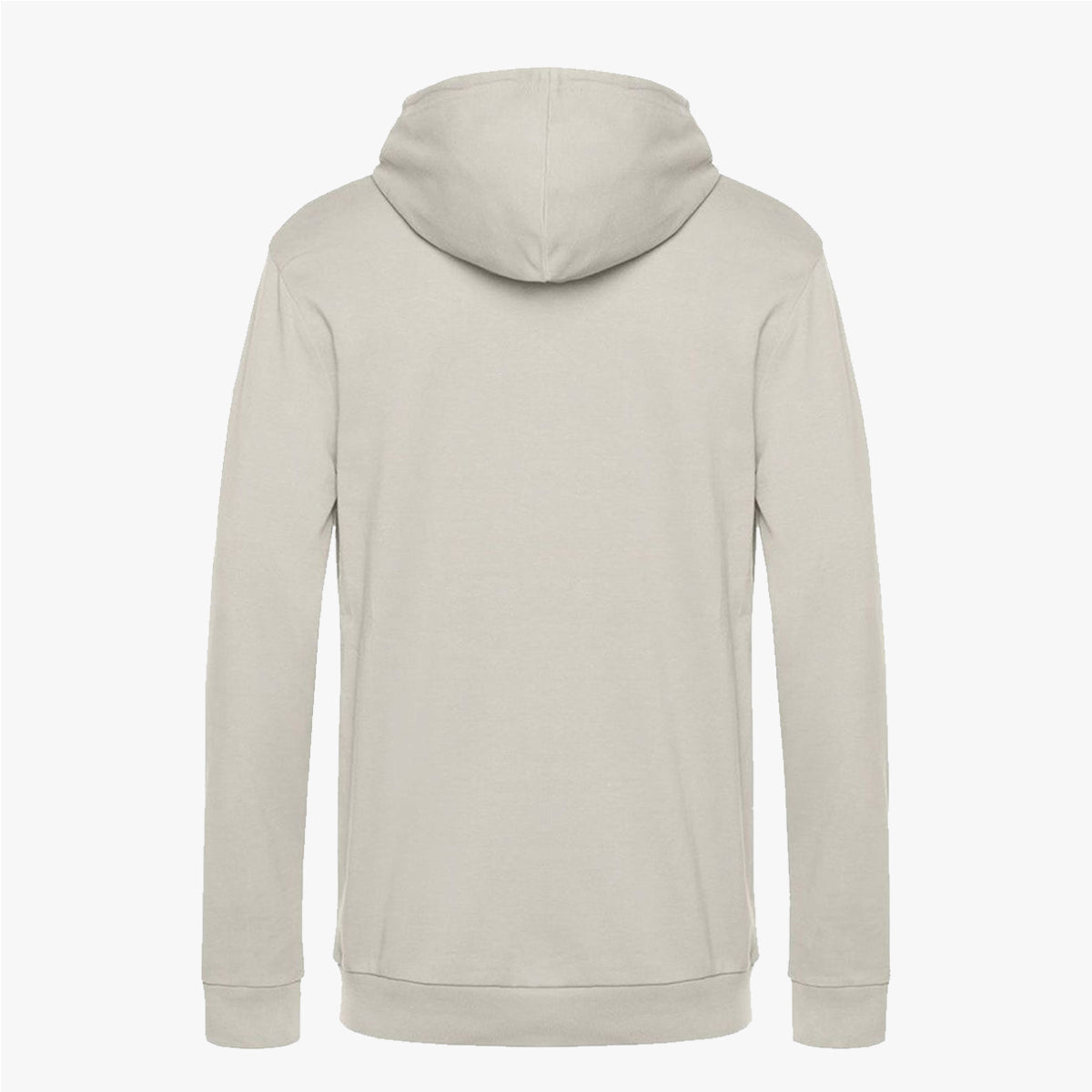 minimalist hoddie grey fog