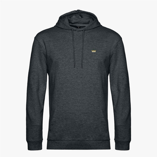 Minimalist Hoddie Heather Asphalt