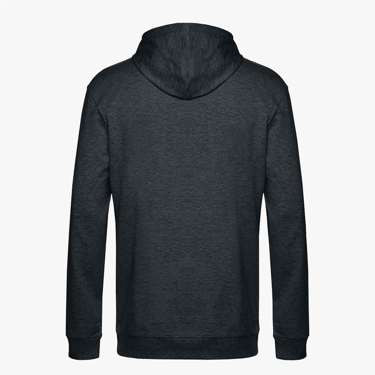minimalist hoddie heather asphalt