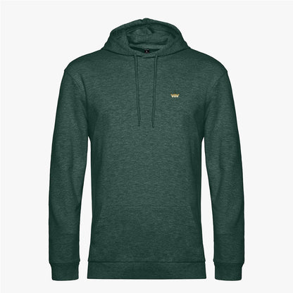 Minimalist Hoddie Heather Dark Green